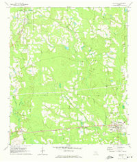 NICHOLLS, GA HISTORICAL MAP GEOPDF 7.5X7