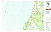 MANISTEE, MI-WI HISTORICAL MAP GEOPDF 30