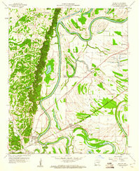 MADISON, AR HISTORICAL MAP GEOPDF 7.5X7.