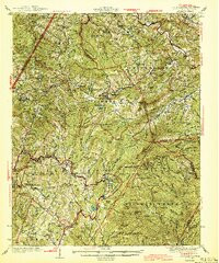 LINVILLE, NC-TN HISTORICAL MAP GEOPDF 15