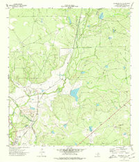 DEADMANS HILL, TX HISTORICAL MAP GEOPDF