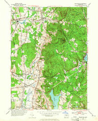 ELLINGTON, CT HISTORICAL MAP GEOPDF 7.5X