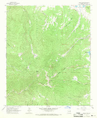 MOUNT BALDY, AZ HISTORICAL MAP GEOPDF 7.