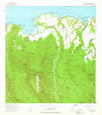 HANALEI, HI HISTORICAL MAP GEOPDF 7.5X7.