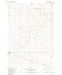 HAGUE, ND HISTORICAL MAP GEOPDF 7.5X7.5