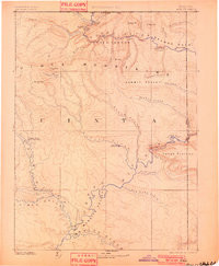 VERNAL W, UT-CO-WY HISTORICAL MAP GEOPDF