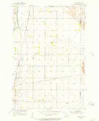 OAKES SE, ND HISTORICAL MAP GEOPDF 7.5X7