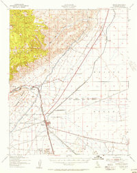 MOJAVE, CA HISTORICAL MAP GEOPDF 15X15 G