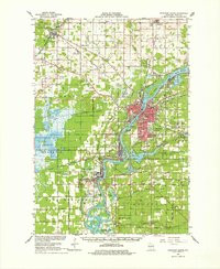 WISCONSIN RAPIDS, WI HISTORICAL MAP GEOP
