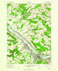 ILION, NY HISTORICAL MAP GEOPDF 7.5X7.5