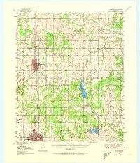 MARLOW, OK HISTORICAL MAP GEOPDF 15X15 G