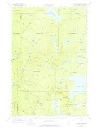 ALLAGASH LAKE, ME HISTORICAL MAP GEOPDF