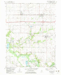 MECHANICSBURG, IL HISTORICAL MAP GEOPDF