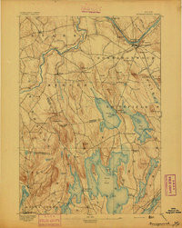 NORRIDGEWOCK, ME HISTORICAL MAP GEOPDF 1