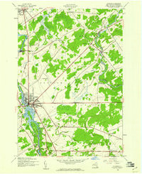 POTSDAM, NY HISTORICAL MAP GEOPDF 7.5X7.