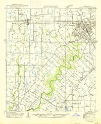 LAFAYETTE, LA HISTORICAL MAP GEOPDF 7.5X