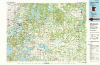 DETROIT LAKES, MN HISTORICAL MAP GEOPDF