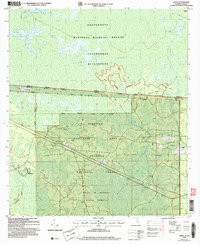 EDDY, FL-GA HISTORICAL MAP GEOPDF 7.5X7.