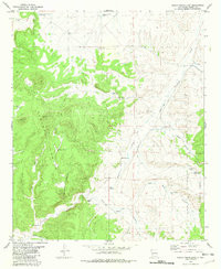 INDIAN PEAKS EAST, NM HISTORICAL MAP GEO