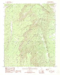 DOG POINT, AZ HISTORICAL MAP GEOPDF 7.5X