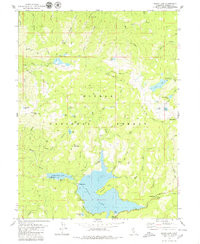 BUCKS LAKE, CA HISTORICAL MAP GEOPDF 7.5