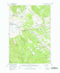 BOZEMAN PASS, MT HISTORICAL MAP GEOPDF 1