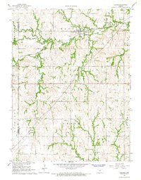 HADDAM, KS HISTORICAL MAP GEOPDF 7.5X7.5