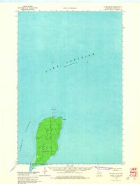 OUTER ISLAND, WI HISTORICAL MAP GEOPDF 1