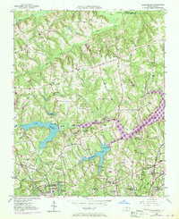 LAKE BRANDT, NC HISTORICAL MAP GEOPDF 7.