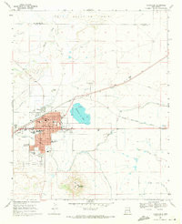 TUCUMCARI, NM HISTORICAL MAP GEOPDF 7.5X