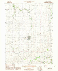 KANSAS, IL HISTORICAL MAP GEOPDF 7.5X7.5