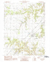 EDGEWOOD, IL HISTORICAL MAP GEOPDF 7.5X7