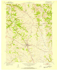 BLOOMFIELD, KY HISTORICAL MAP GEOPDF 7.5