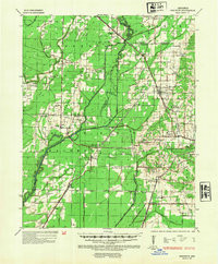SEDGWICK, AR HISTORICAL MAP GEOPDF 15X15