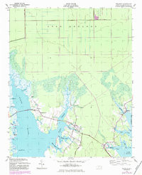 WILLISTON, NC HISTORICAL MAP GEOPDF 7.5X