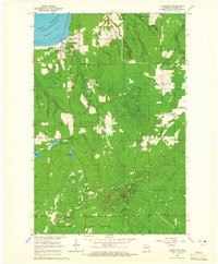 CORNUCOPIA, WI HISTORICAL MAP GEOPDF 7.5