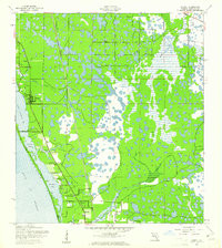 LAUREL, FL HISTORICAL MAP GEOPDF 7.5X7.5