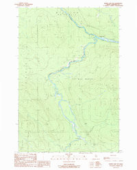 BAKER LAKE NW, ME HISTORICAL MAP GEOPDF