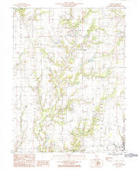PORTERVILLE, IL HISTORICAL MAP GEOPDF 7.