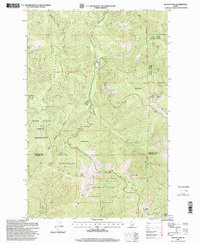 ROCHAT PEAK, ID HISTORICAL MAP GEOPDF 7.