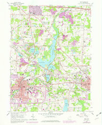 KENT, OH HISTORICAL MAP GEOPDF 7.5X7.5 G