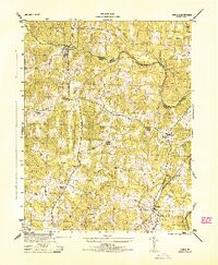CHULA, VA HISTORICAL MAP GEOPDF 7.5X7.5