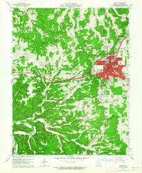 ROLLA, MO HISTORICAL MAP GEOPDF 7.5X7.5