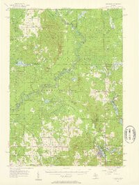 HARRISON, MI HISTORICAL MAP GEOPDF 15X15