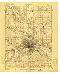 DES MOINES, IA HISTORICAL MAP GEOPDF 15X
