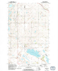 TILDEN, ND HISTORICAL MAP GEOPDF 7.5X7.5