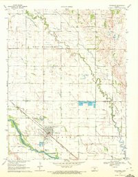 NICKERSON, KS HISTORICAL MAP GEOPDF 7.5X