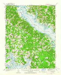 LEONARDTOWN, MD HISTORICAL MAP GEOPDF 15