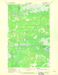 MULLIGAN LAKE, MN HISTORICAL MAP GEOPDF