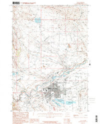 CODY, WY HISTORICAL MAP GEOPDF 7.5X7.5 G